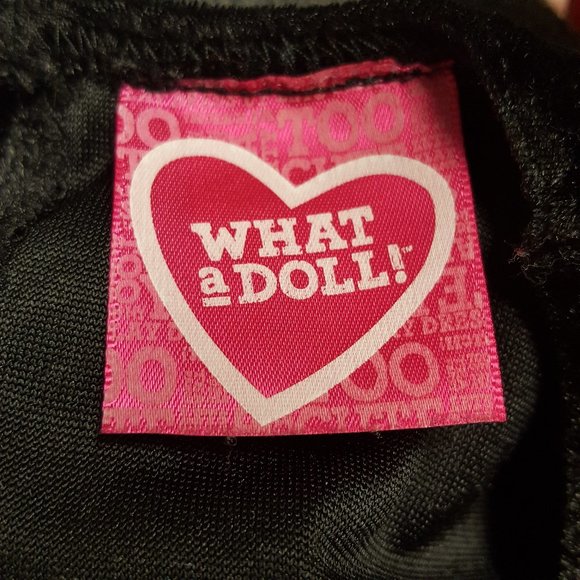 What a Doll! Red Holiday Rose Dress Christmas - Picture 5 of 5